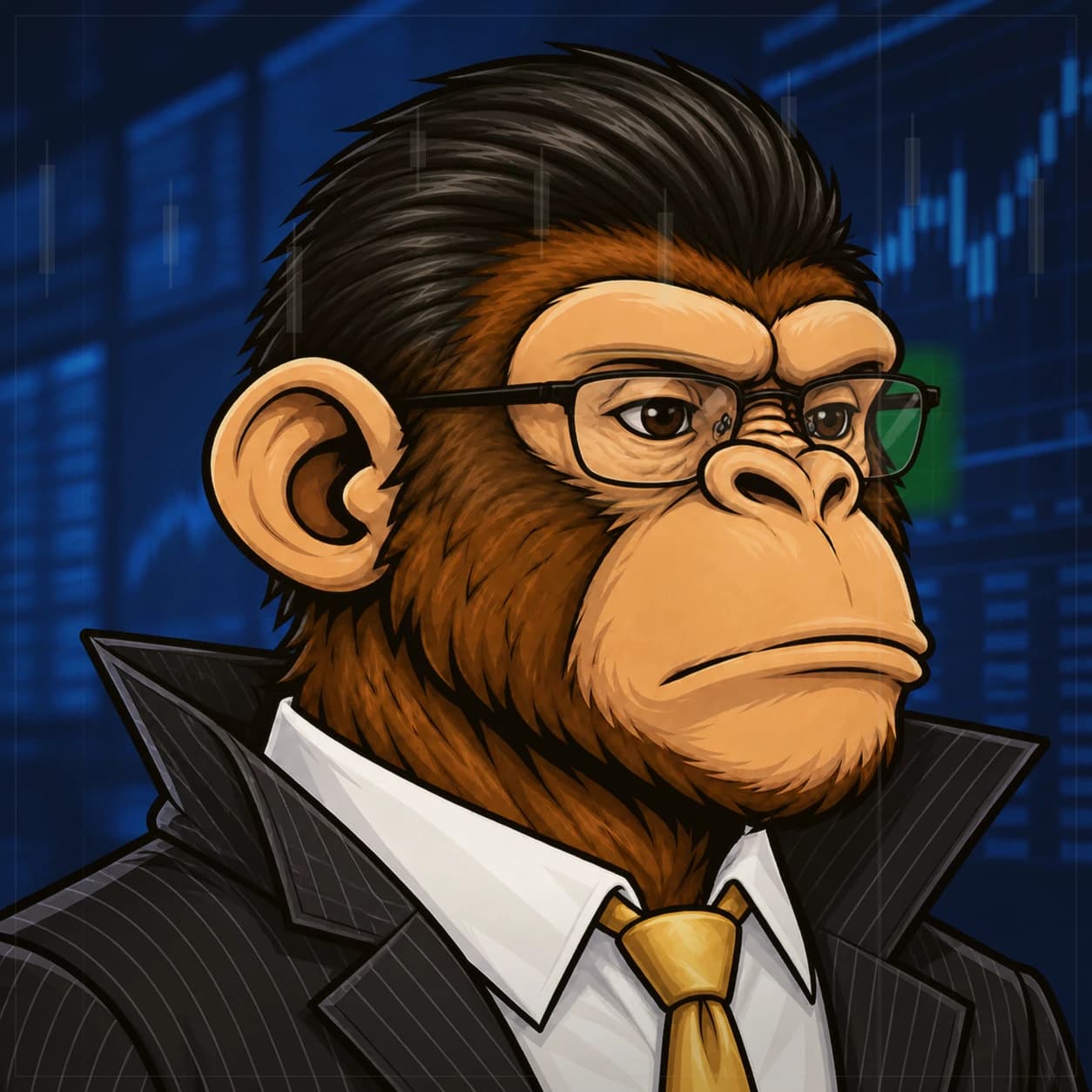 Wall Street Ape #0001
