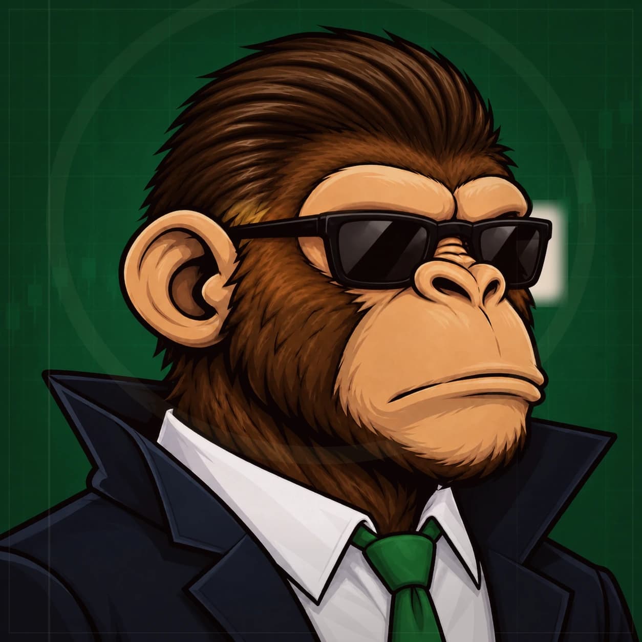 Wall Street Ape #1007