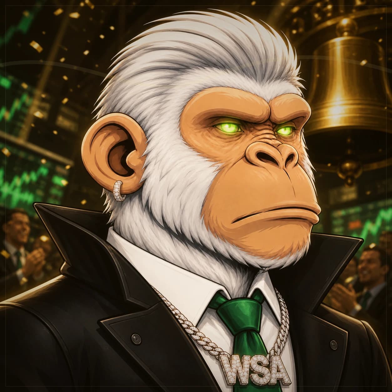 Wall Street Ape #1020