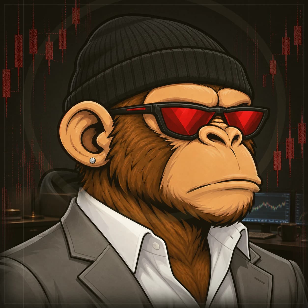 Wall Street Ape #1021