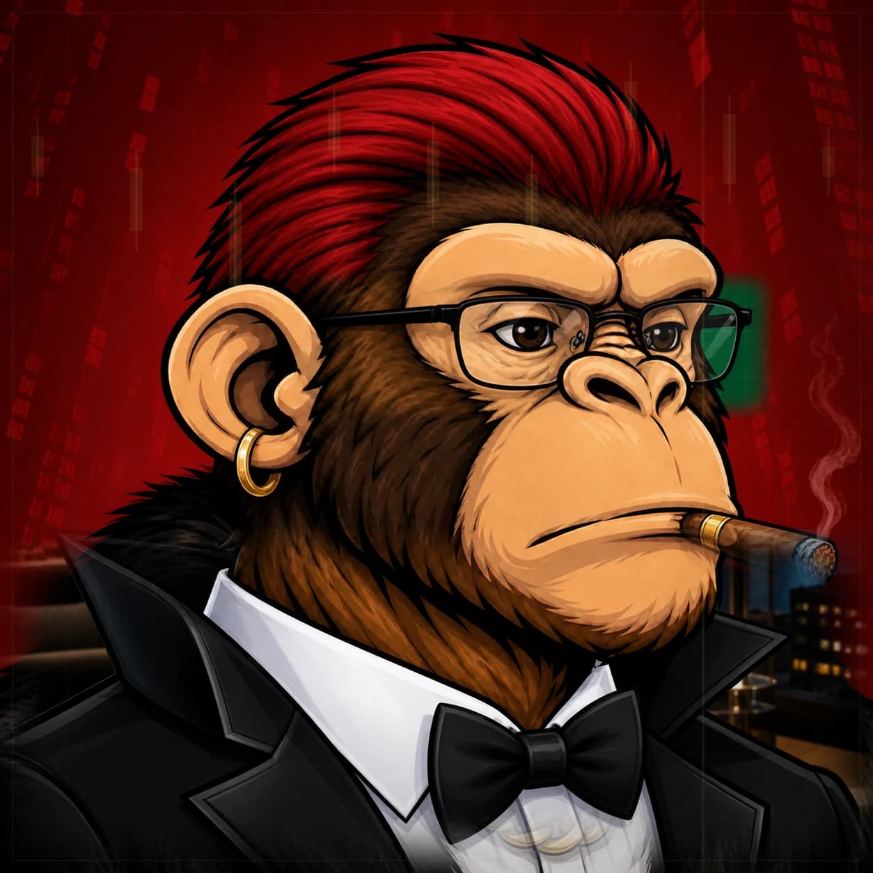 Wall Street Ape #1023