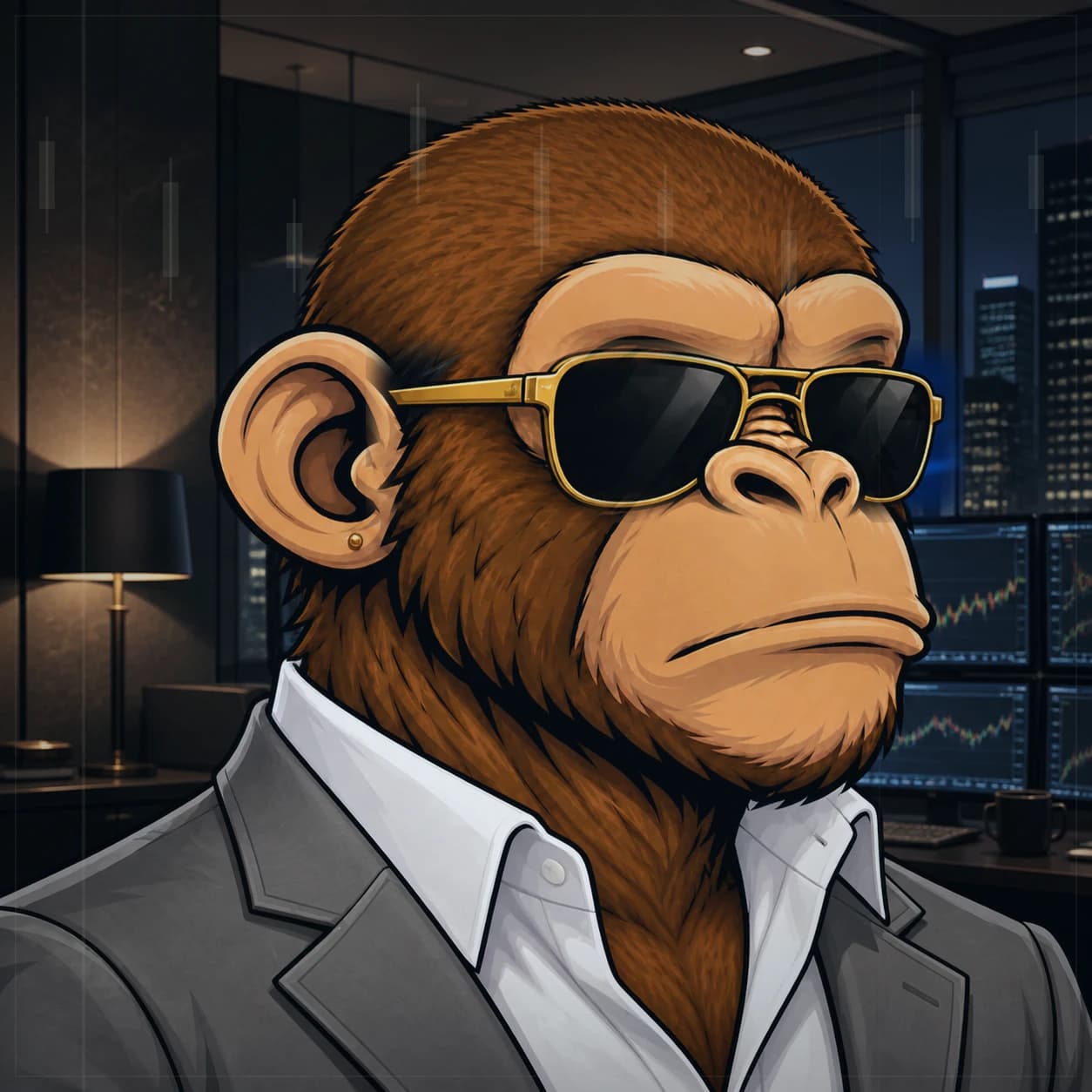 Wall Street Ape #1024