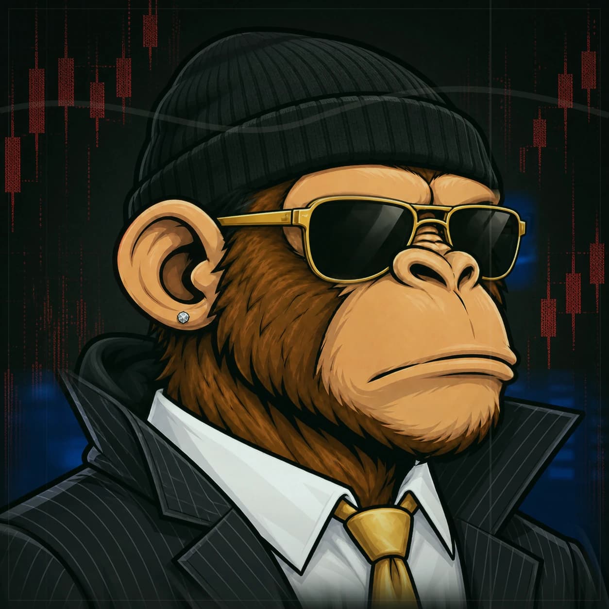 Wall Street Ape #1026