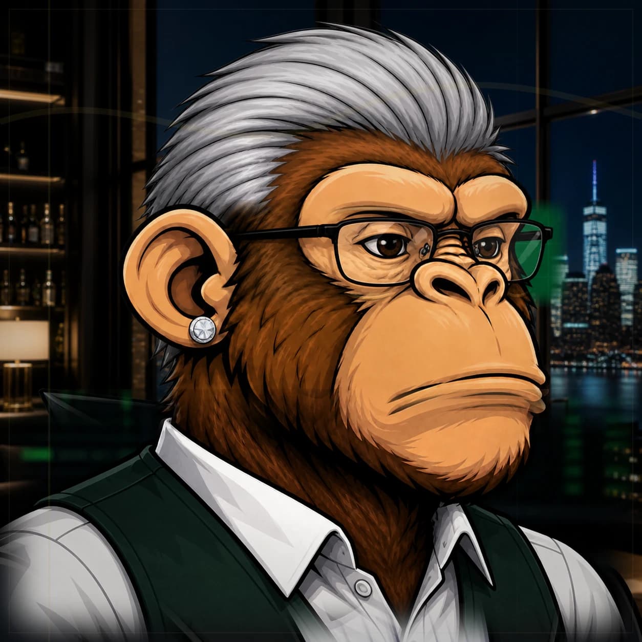 Wall Street Ape #1029