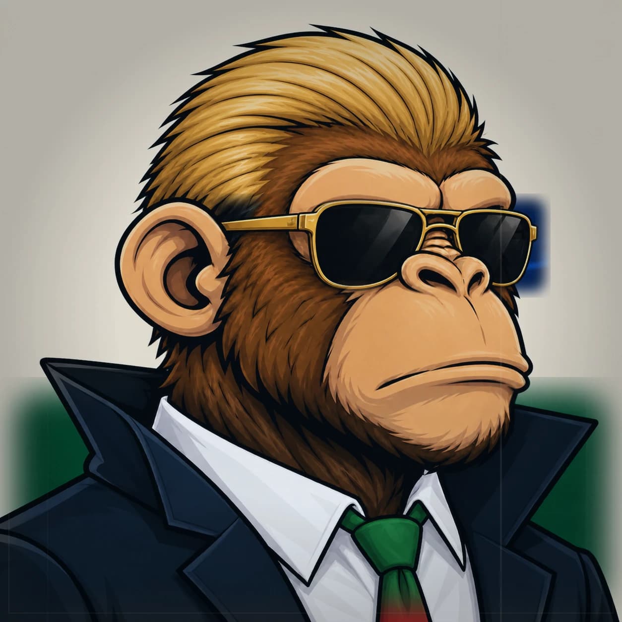 Wall Street Ape #1030