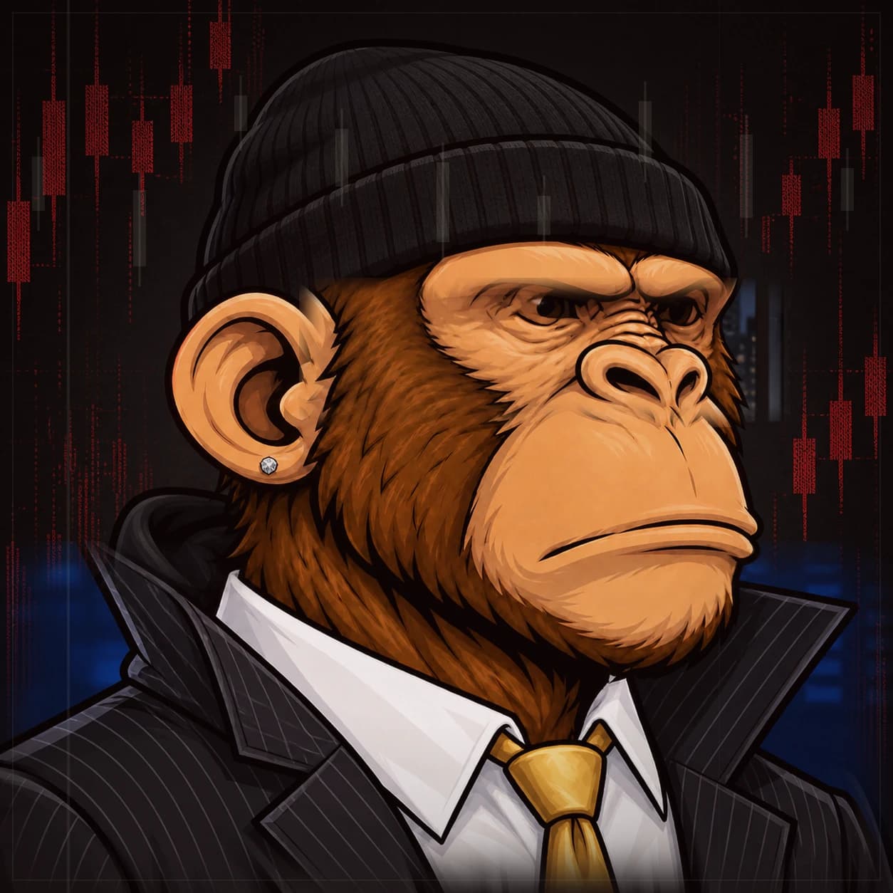 Wall Street Ape #1033