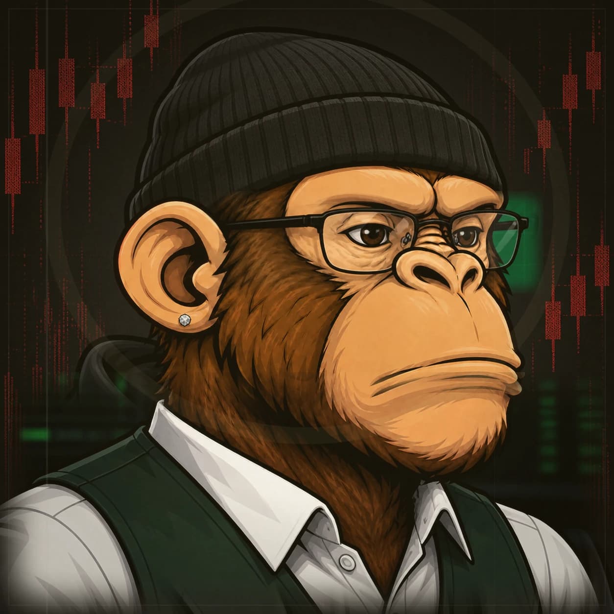 Wall Street Ape #1034