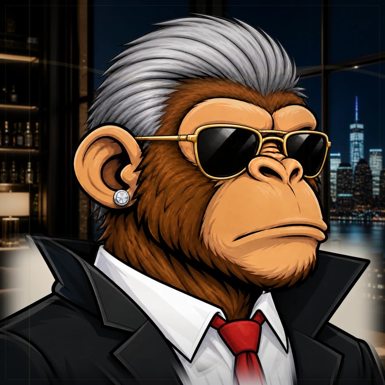 Wall Street Ape #1046