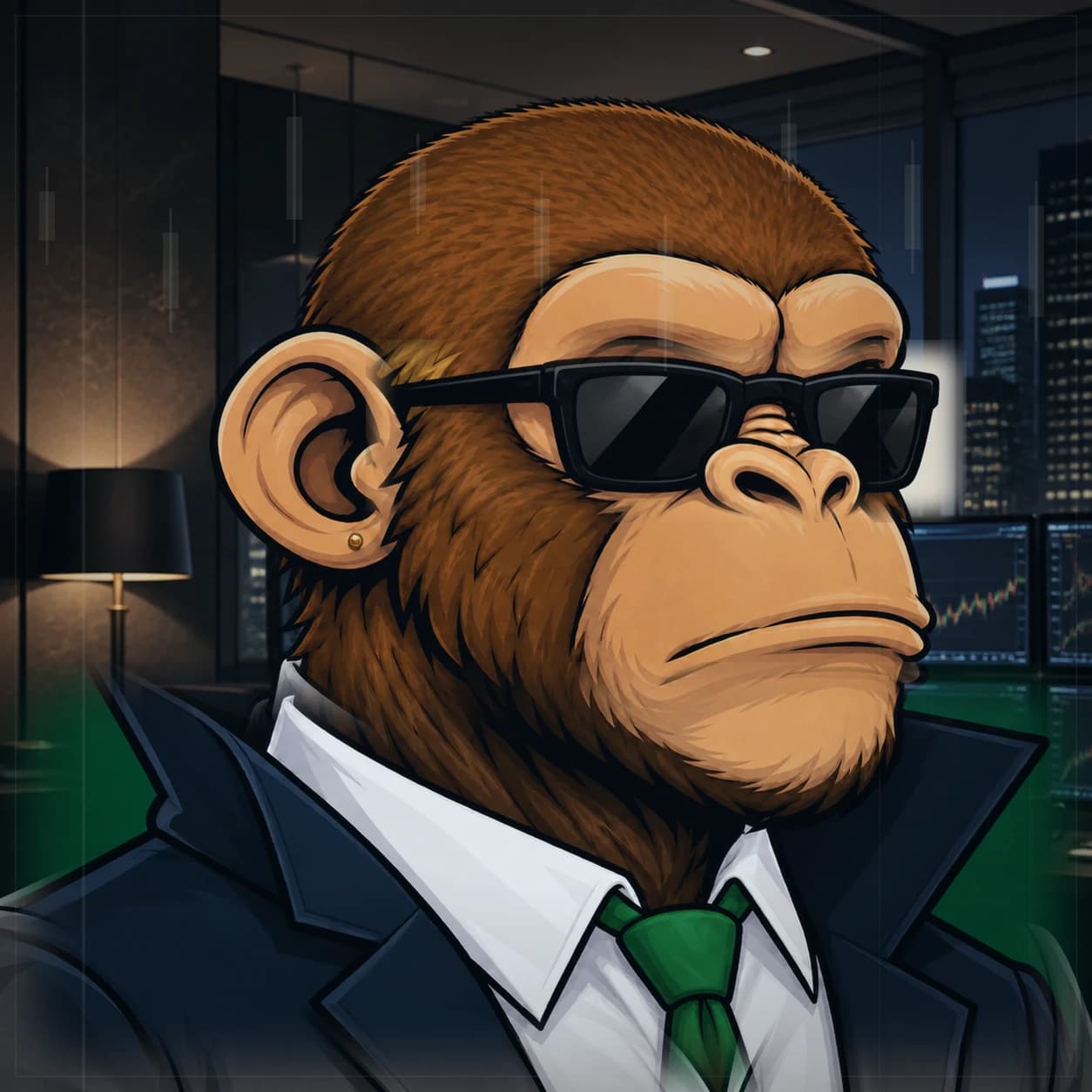 Wall Street Ape #1053