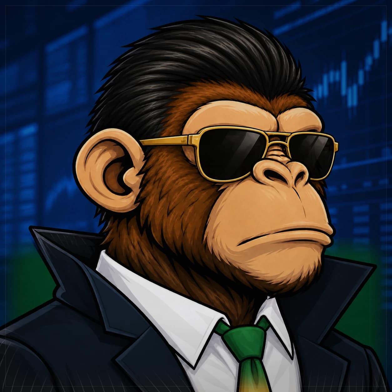 Wall Street Ape #1055