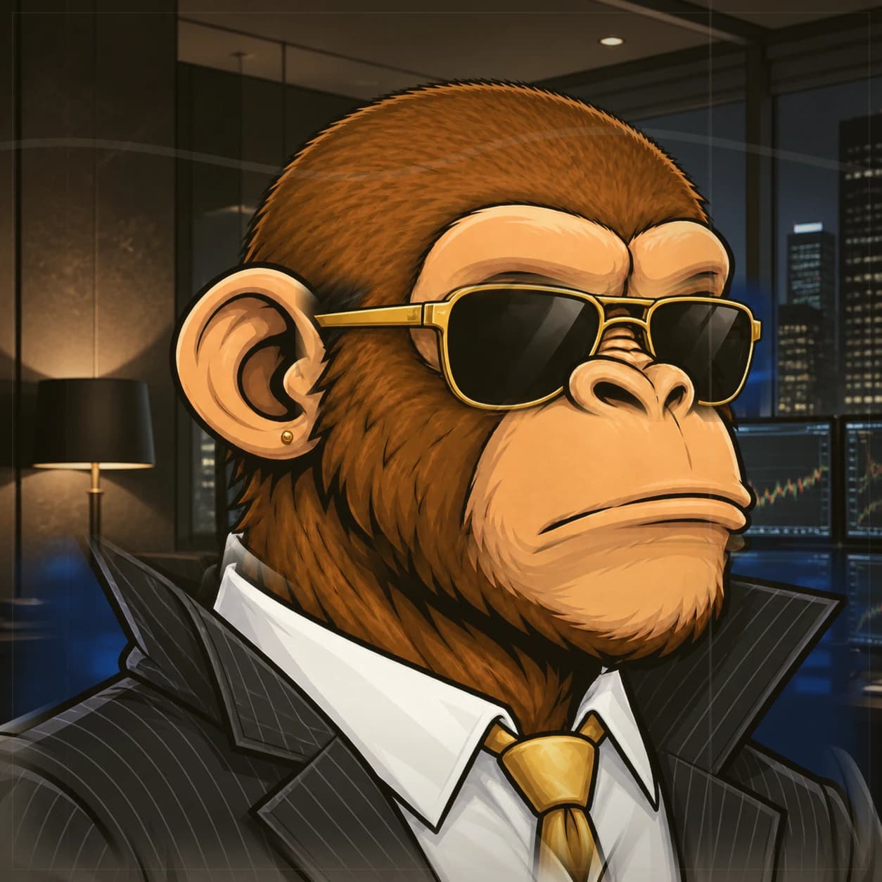 Wall Street Ape #1059