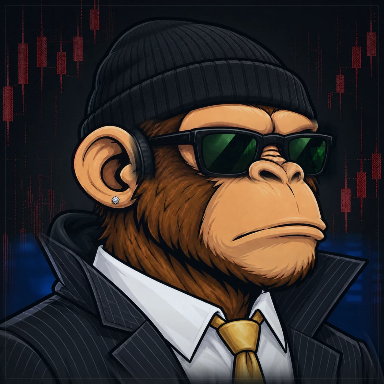 Wall Street Ape #1067