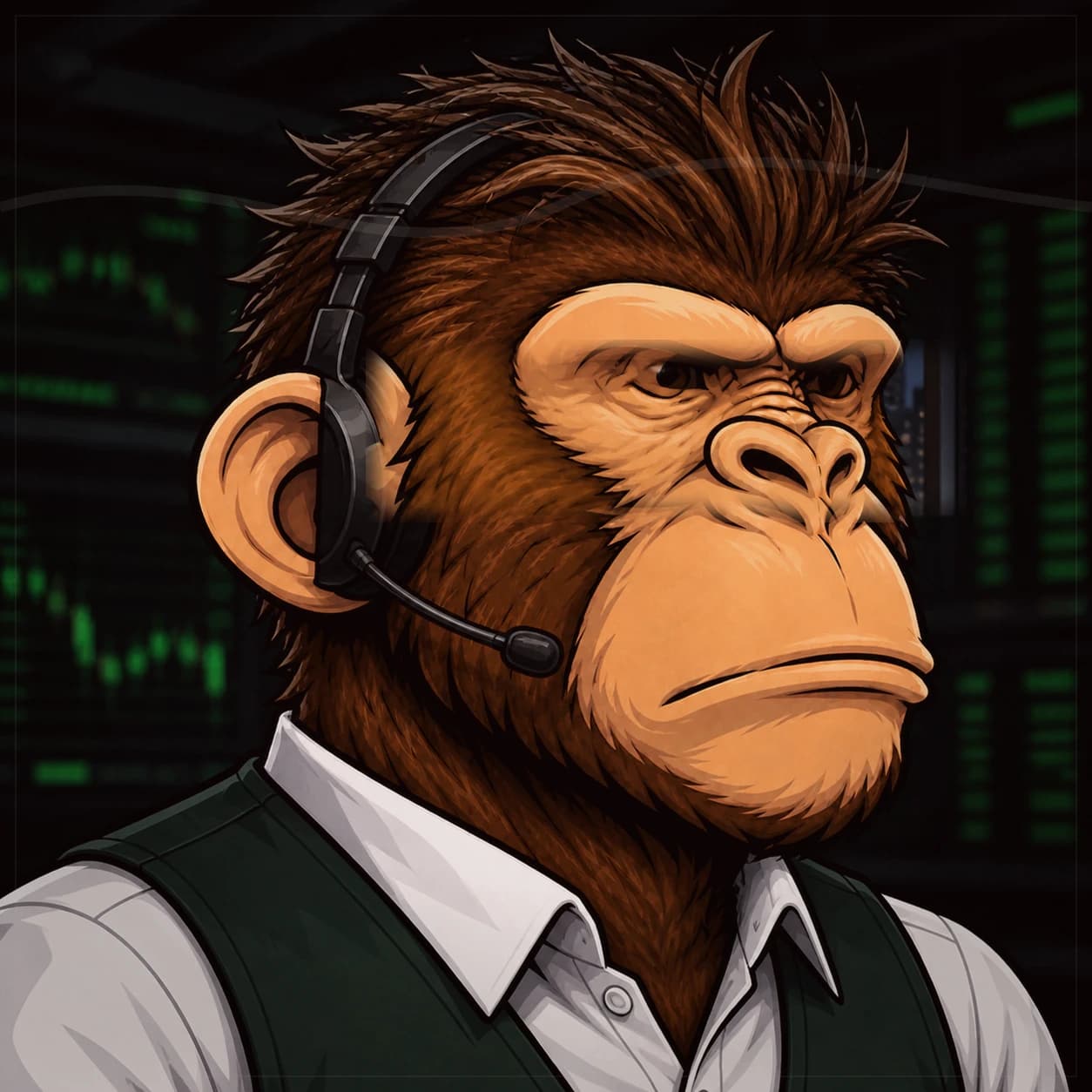 Wall Street Ape #1070