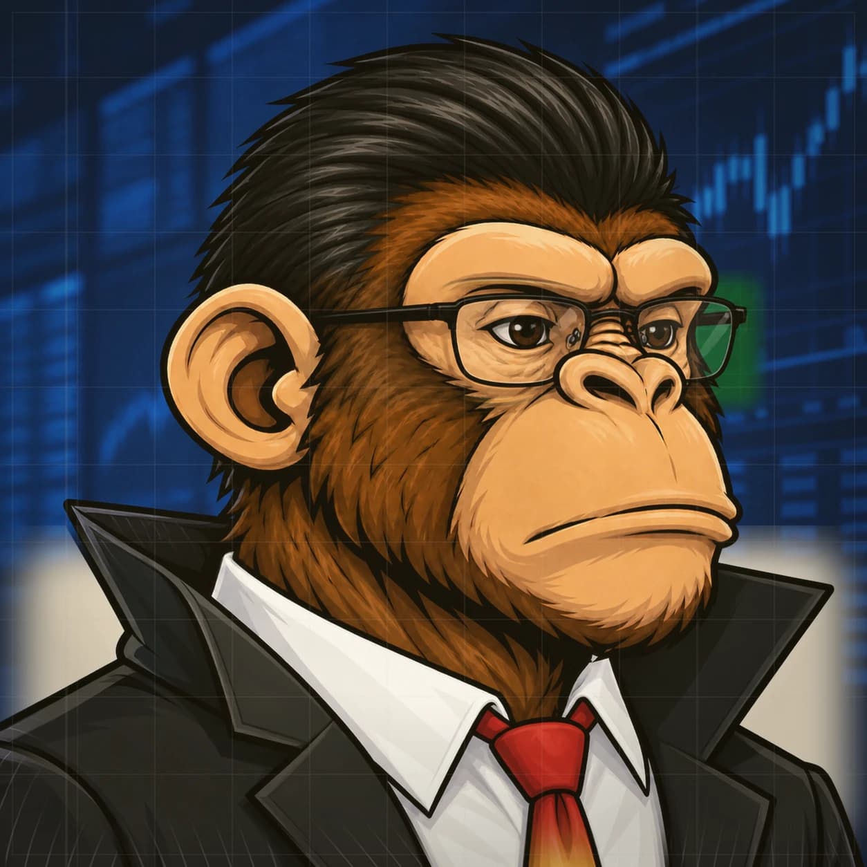 Wall Street Ape #1072