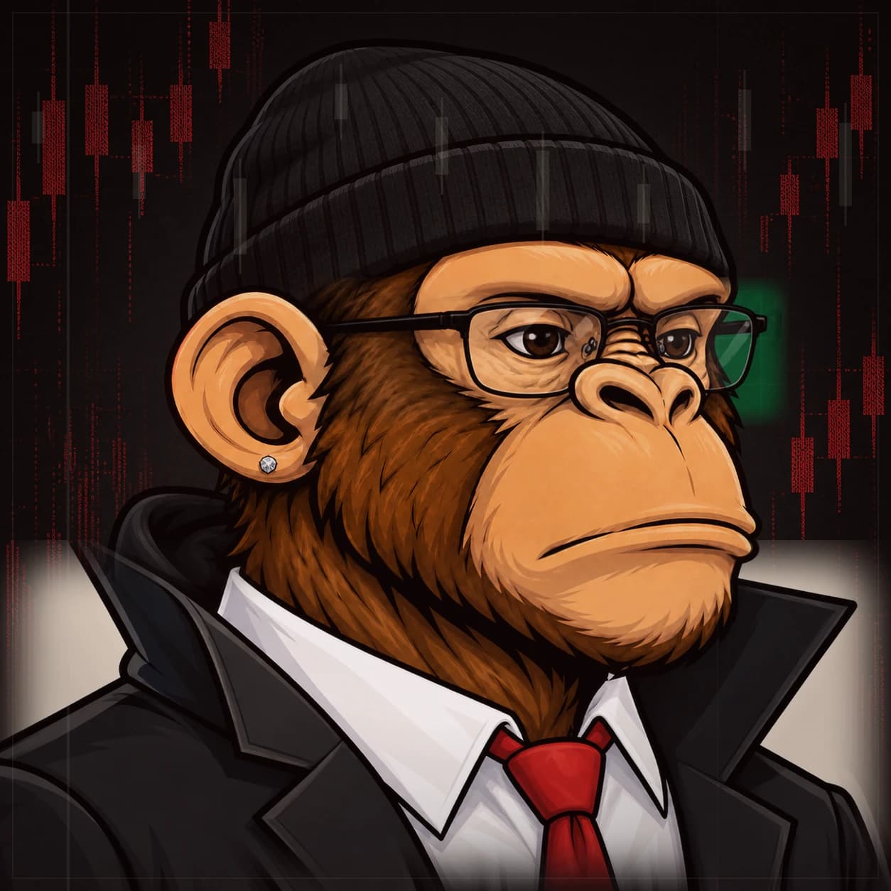 Wall Street Ape #1074