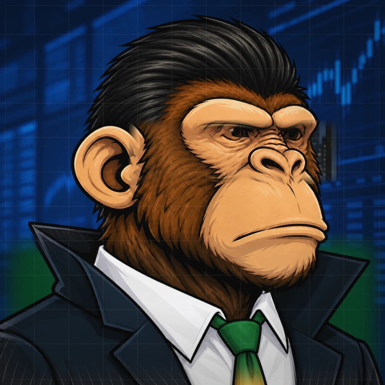 Wall Street Ape #1075