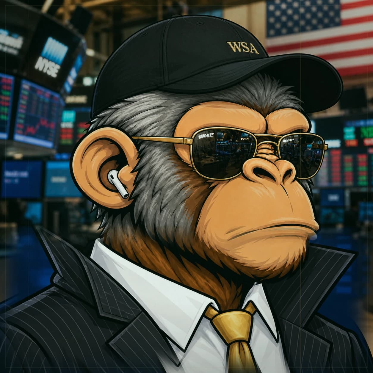 Wall Street Ape #1080