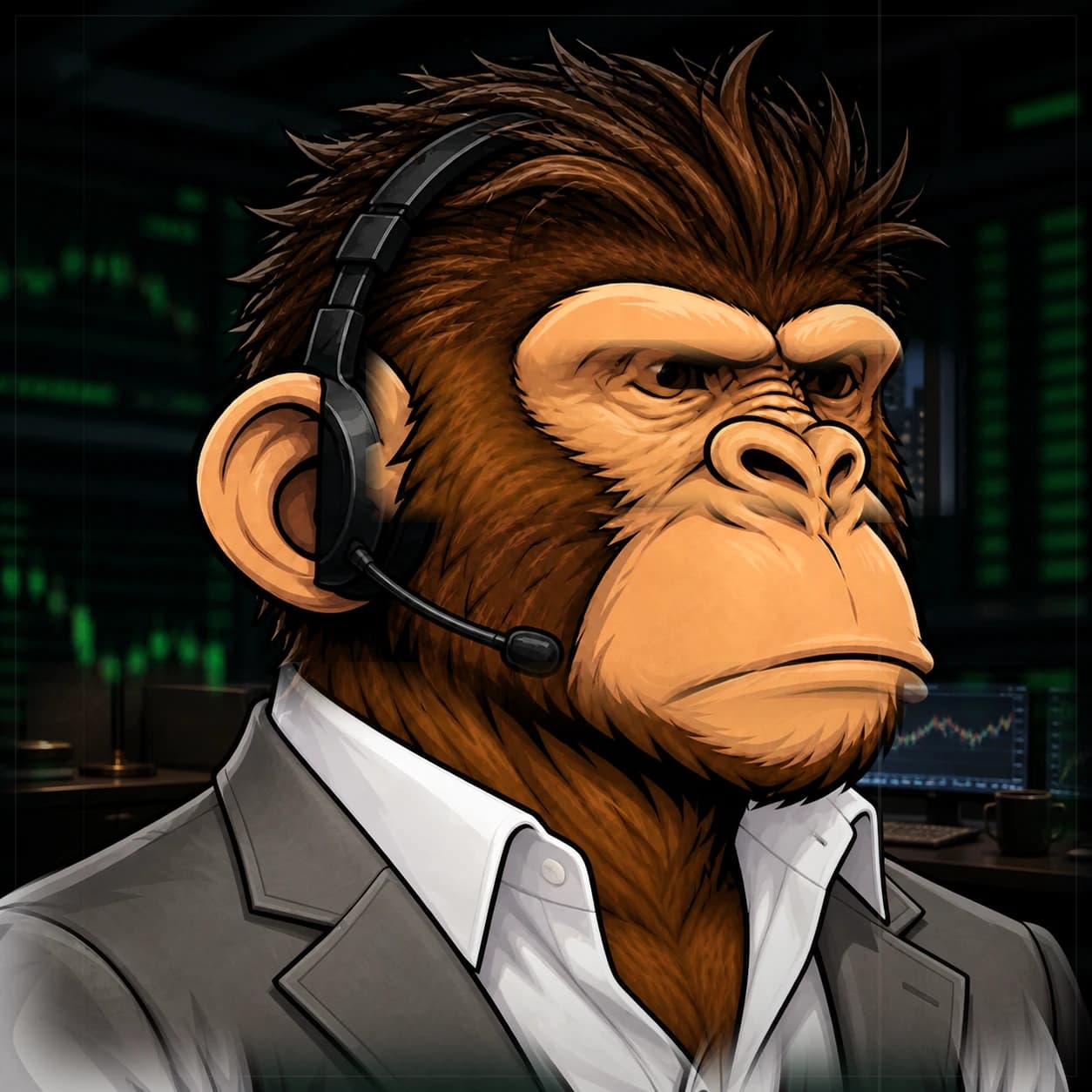 Wall Street Ape #1081