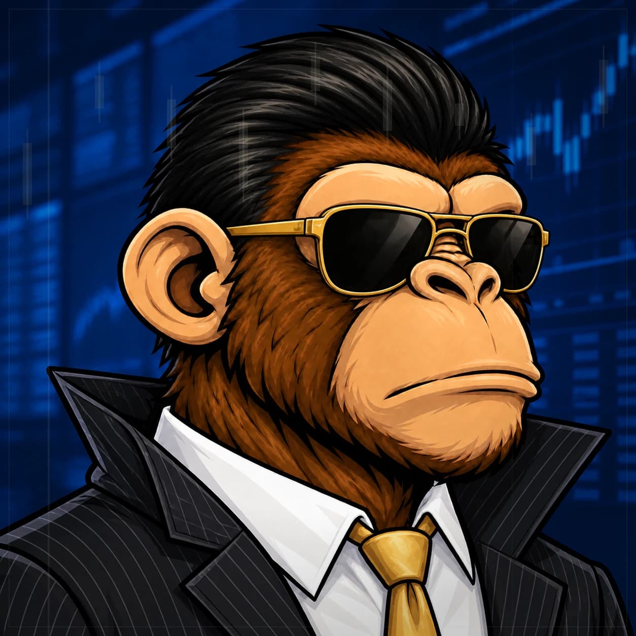 Wall Street Ape #1096