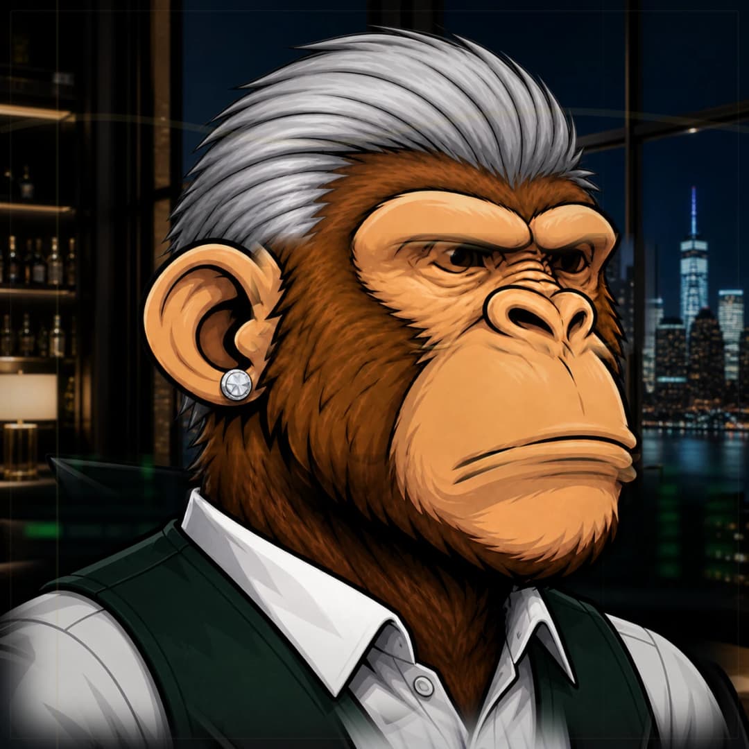 Wall Street Ape #1100