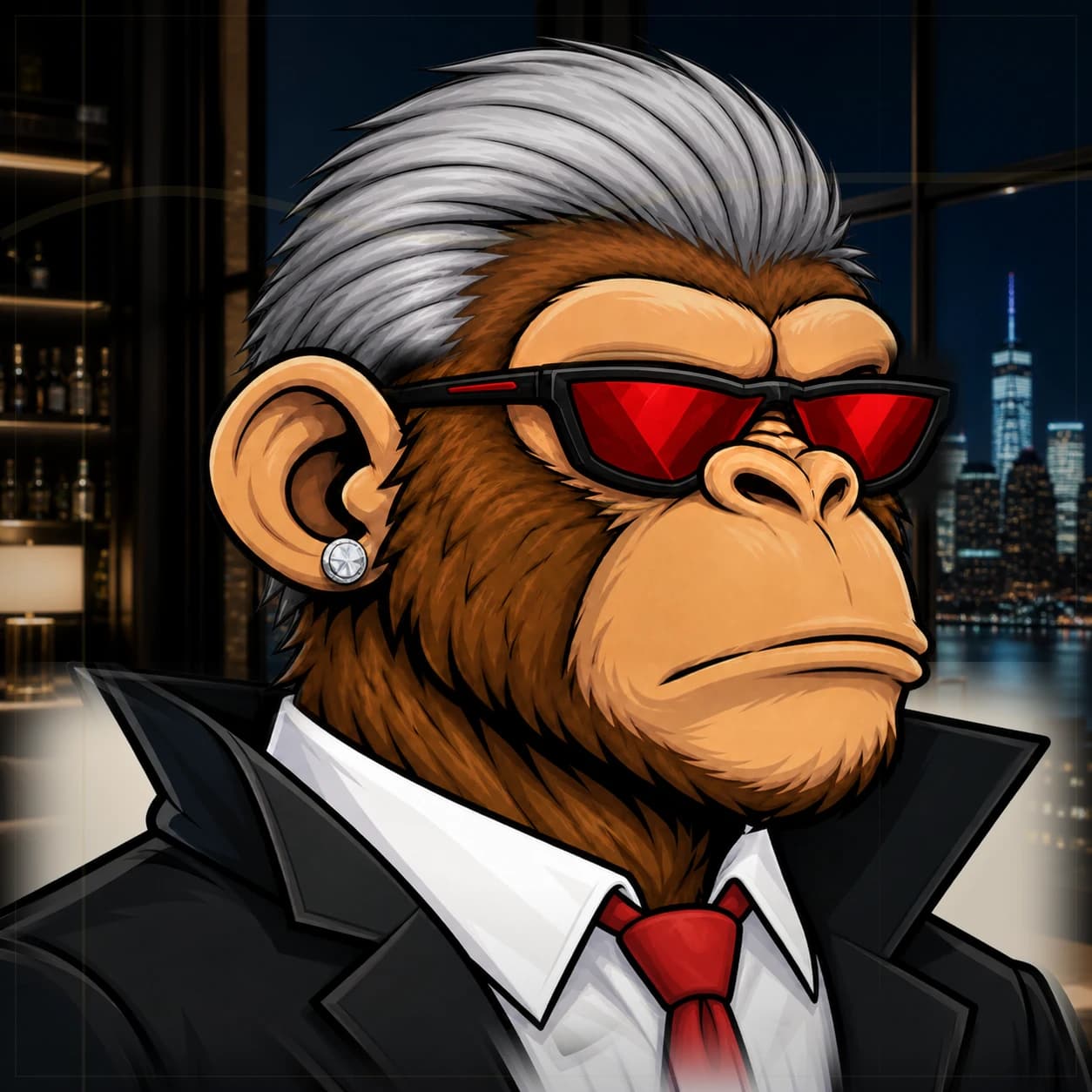 Wall Street Ape #1107