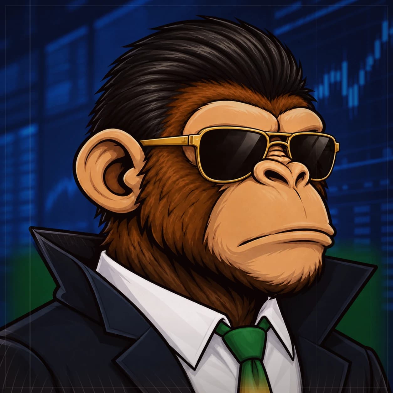 Wall Street Ape #1125