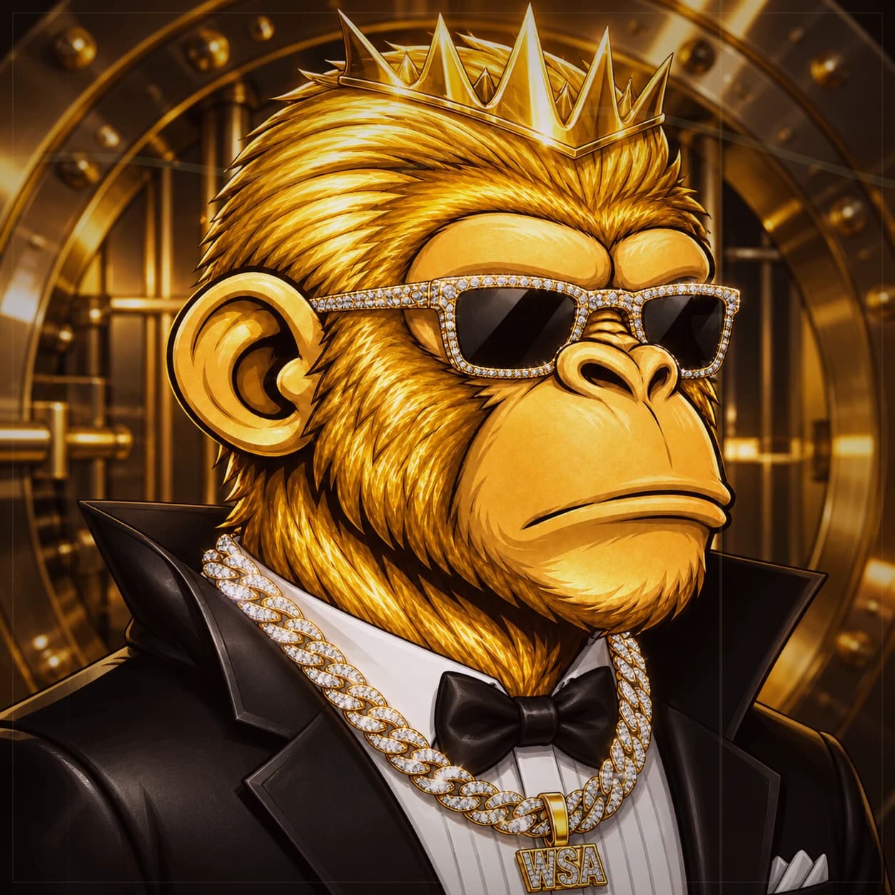 Wall Street Ape #1136