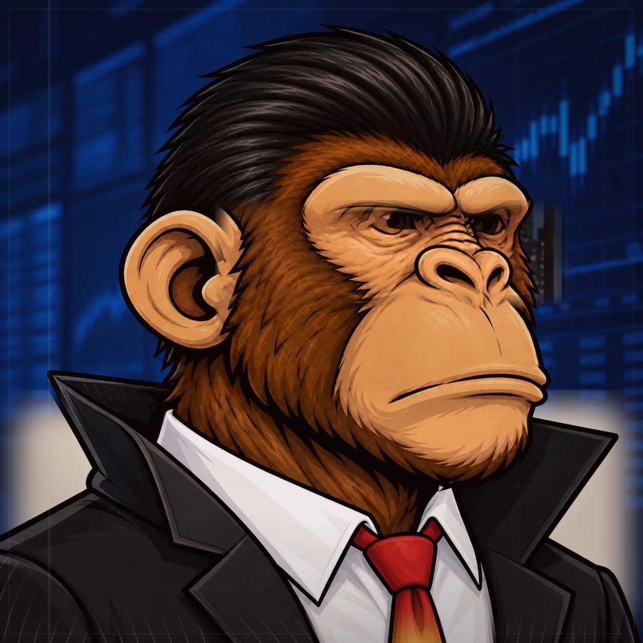 Wall Street Ape #1142