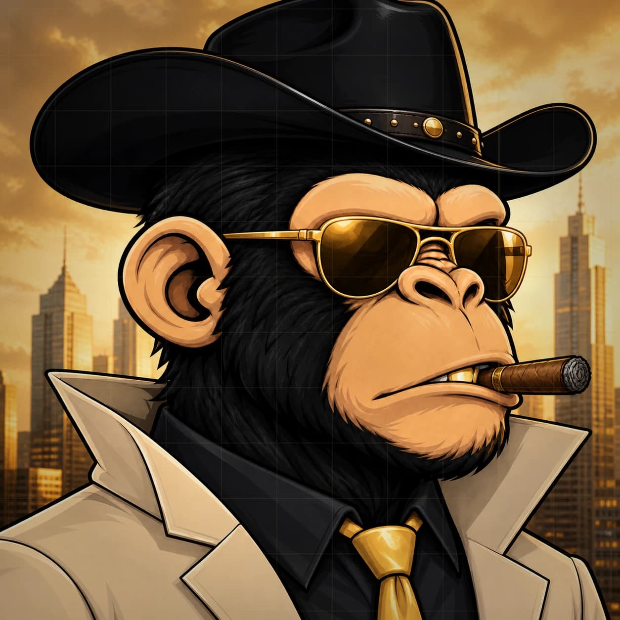 Wall Street Ape #1143