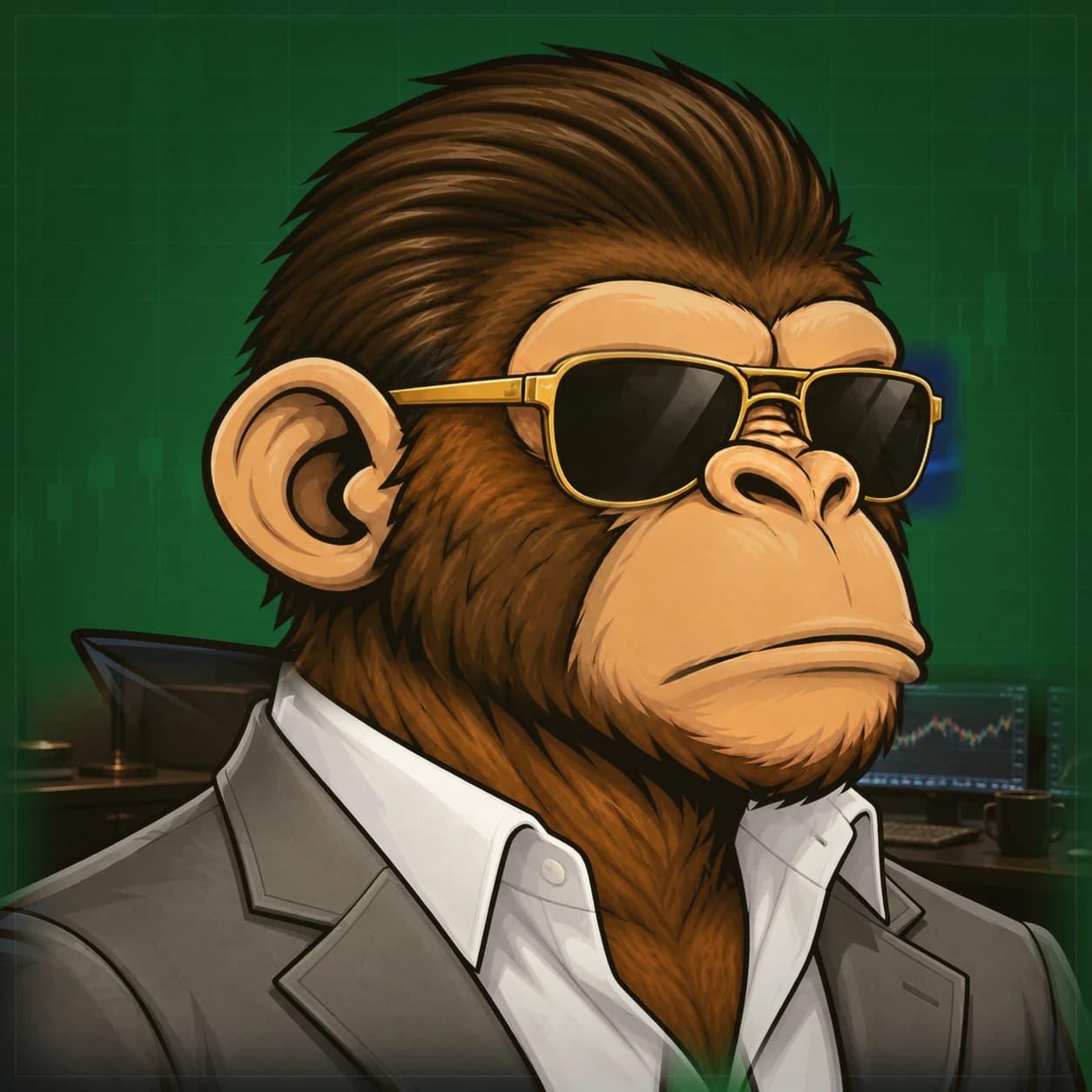Wall Street Ape #1162