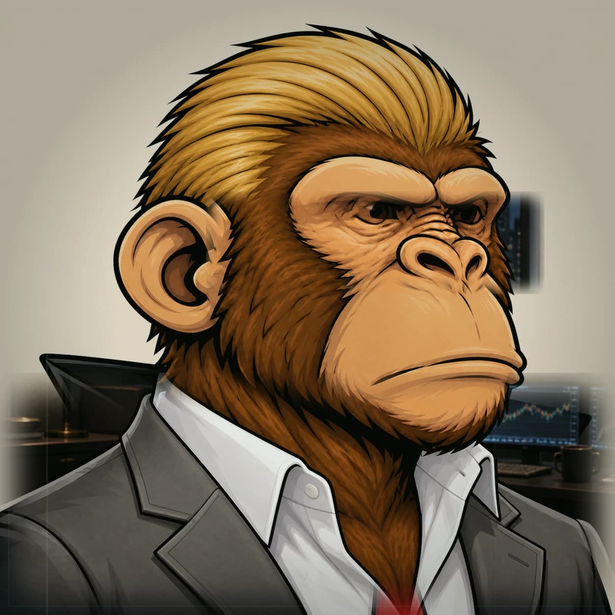 Wall Street Ape #1163