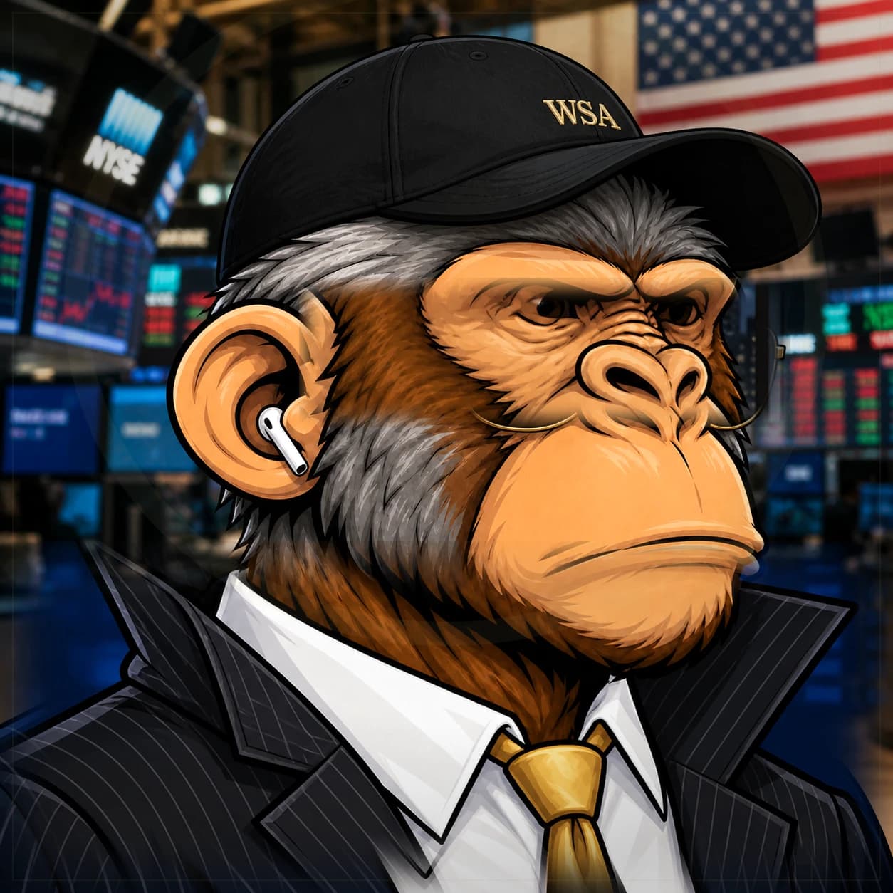 Wall Street Ape #1185