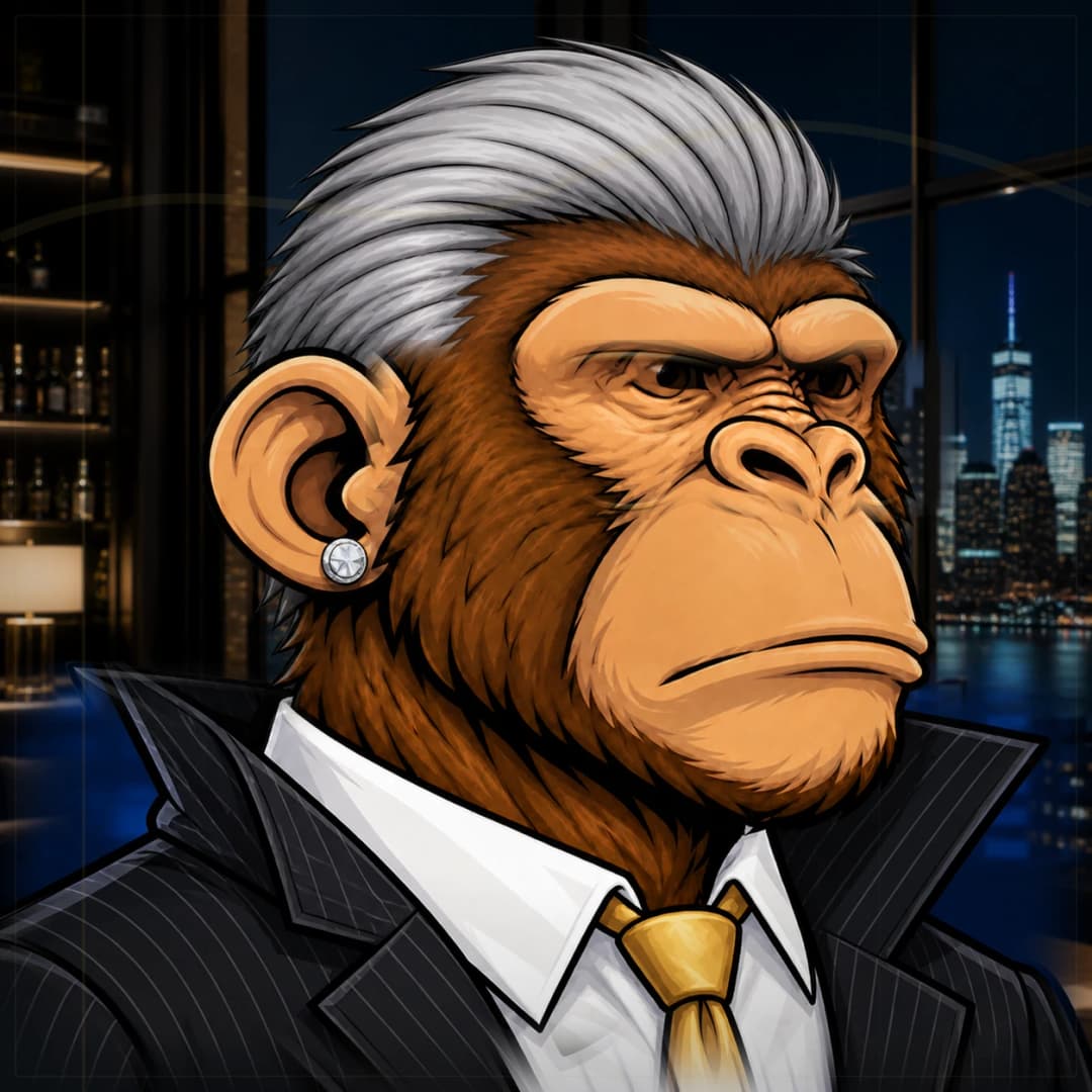 Wall Street Ape #1198
