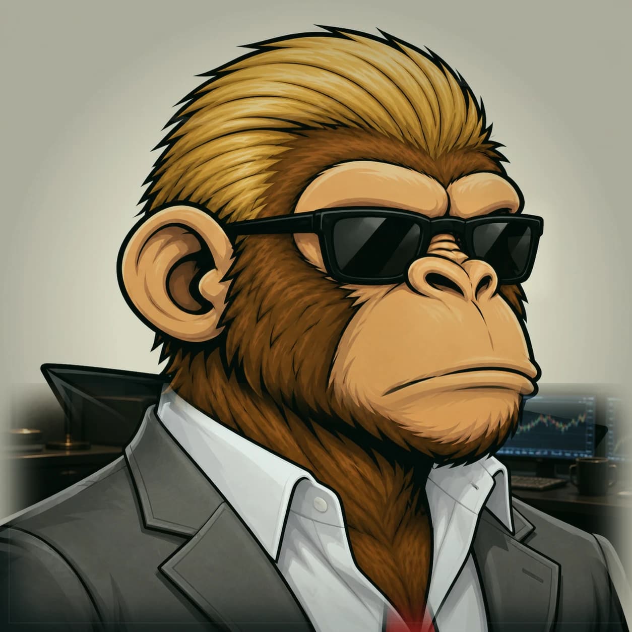 Wall Street Ape #1204