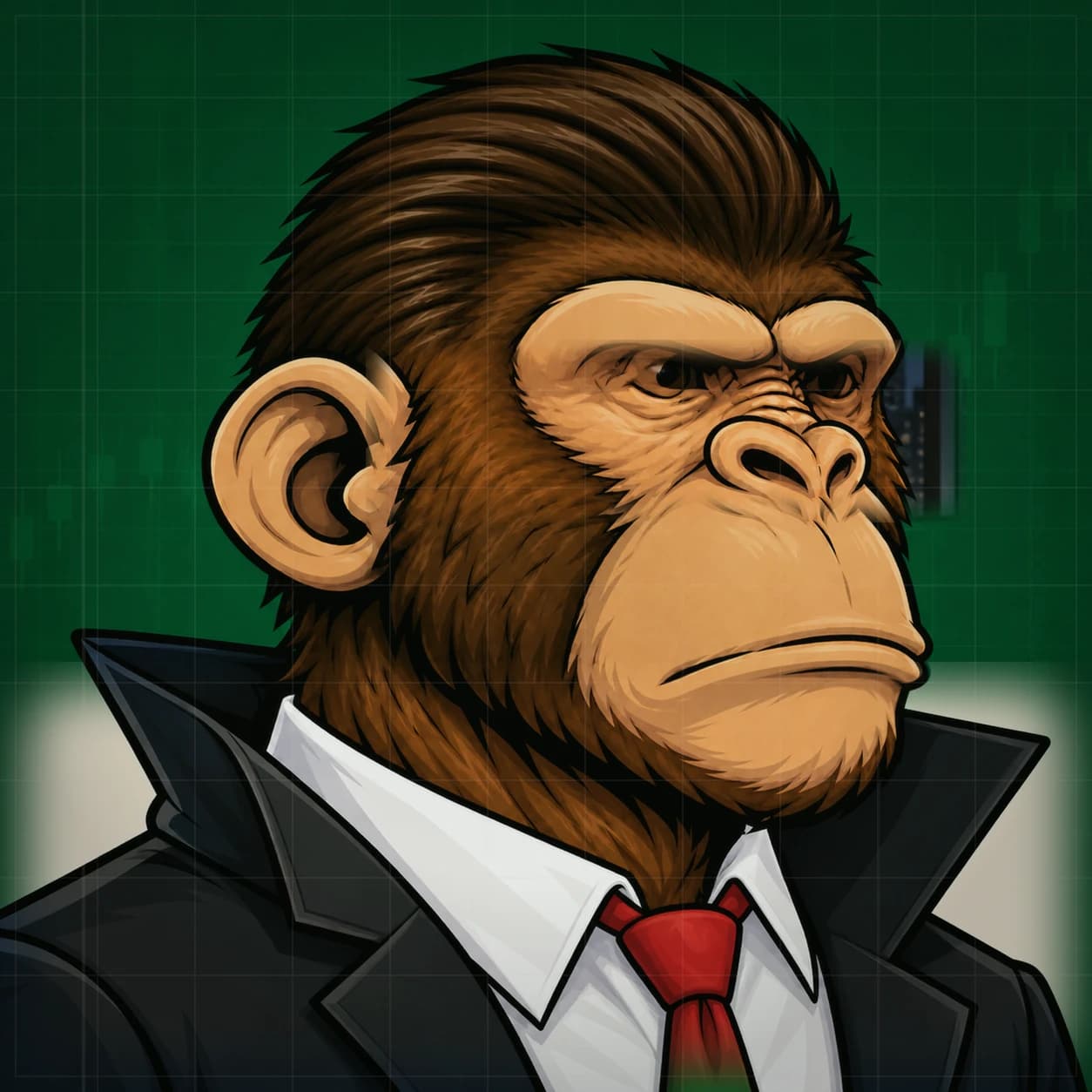 Wall Street Ape #1206