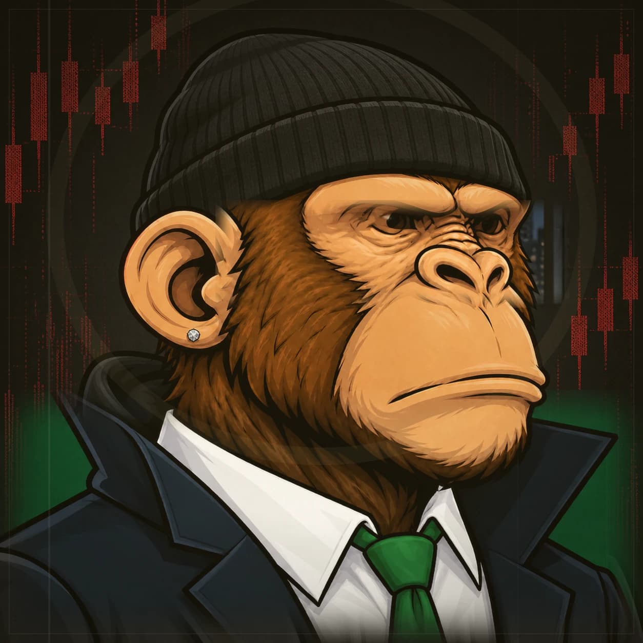 Wall Street Ape #1208