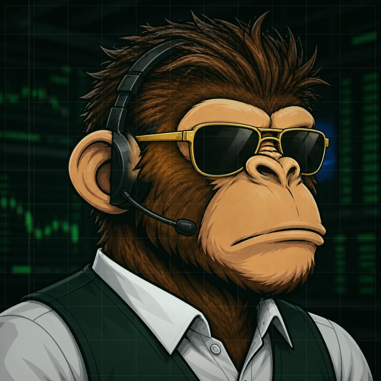 Wall Street Ape #0122
