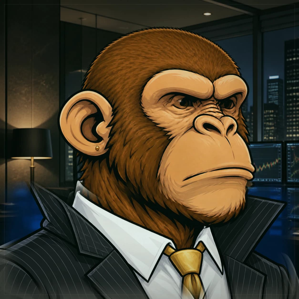 Wall Street Ape #1221