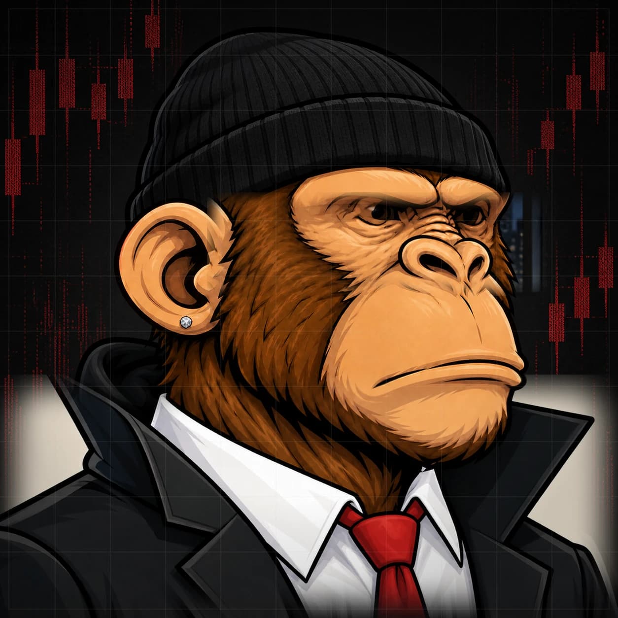 Wall Street Ape #1222