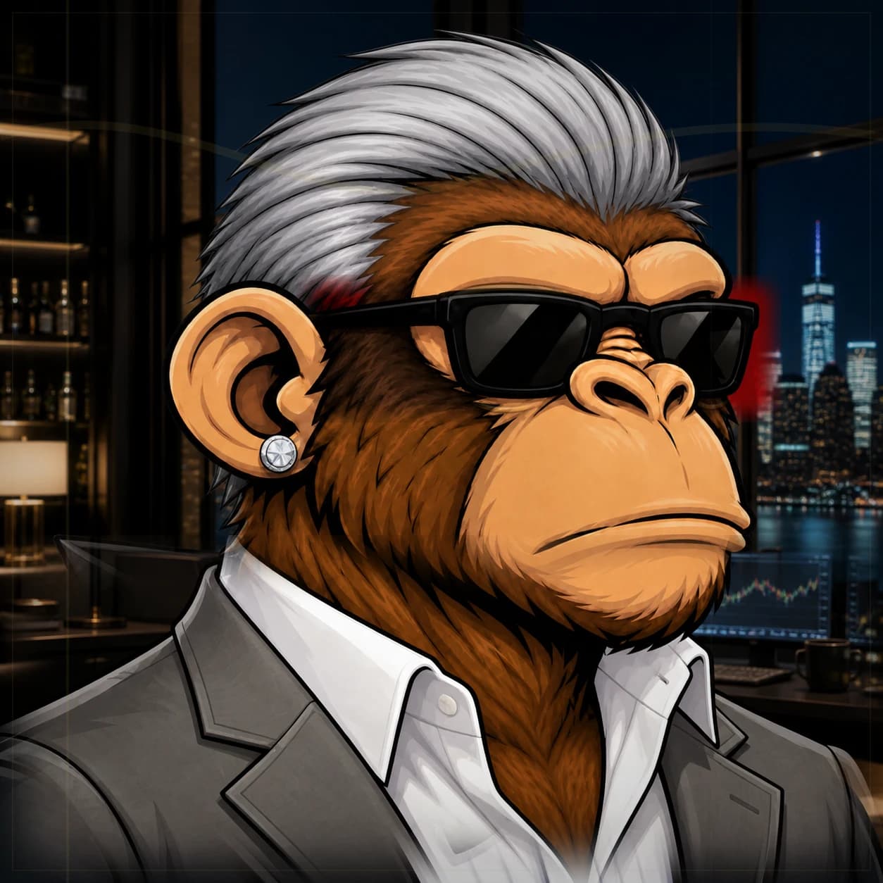 Wall Street Ape #1232