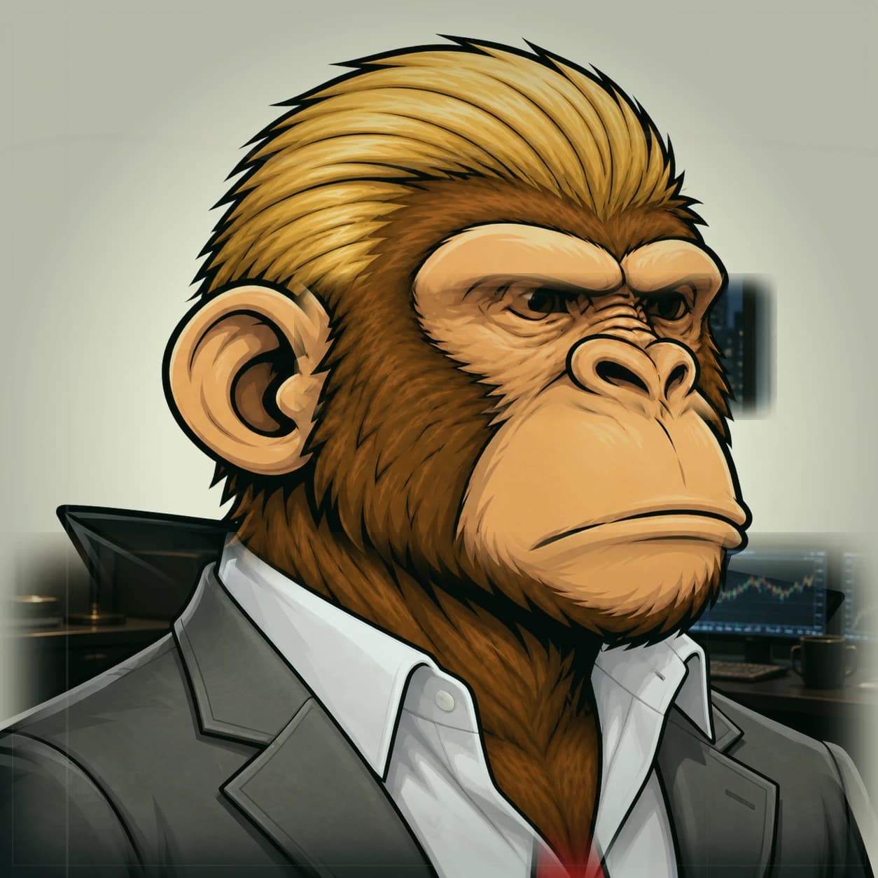 Wall Street Ape #1238