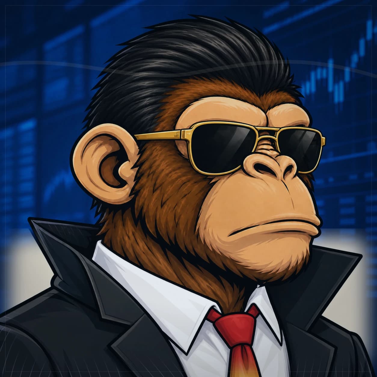 Wall Street Ape #1244