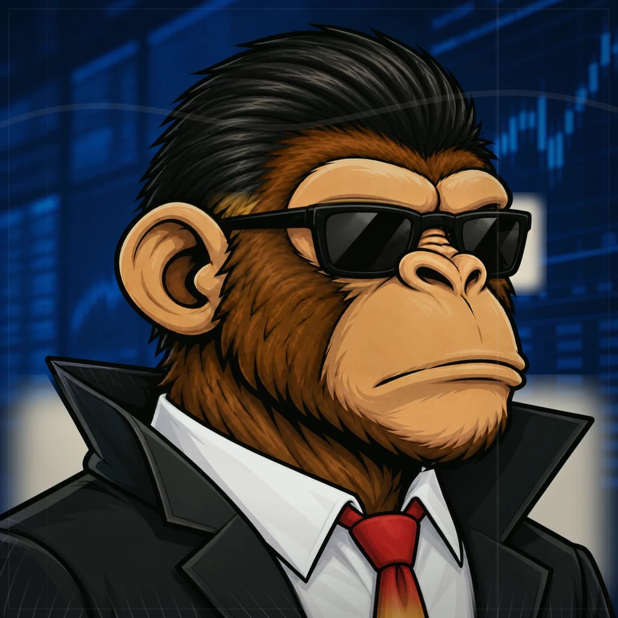 Wall Street Ape #1252
