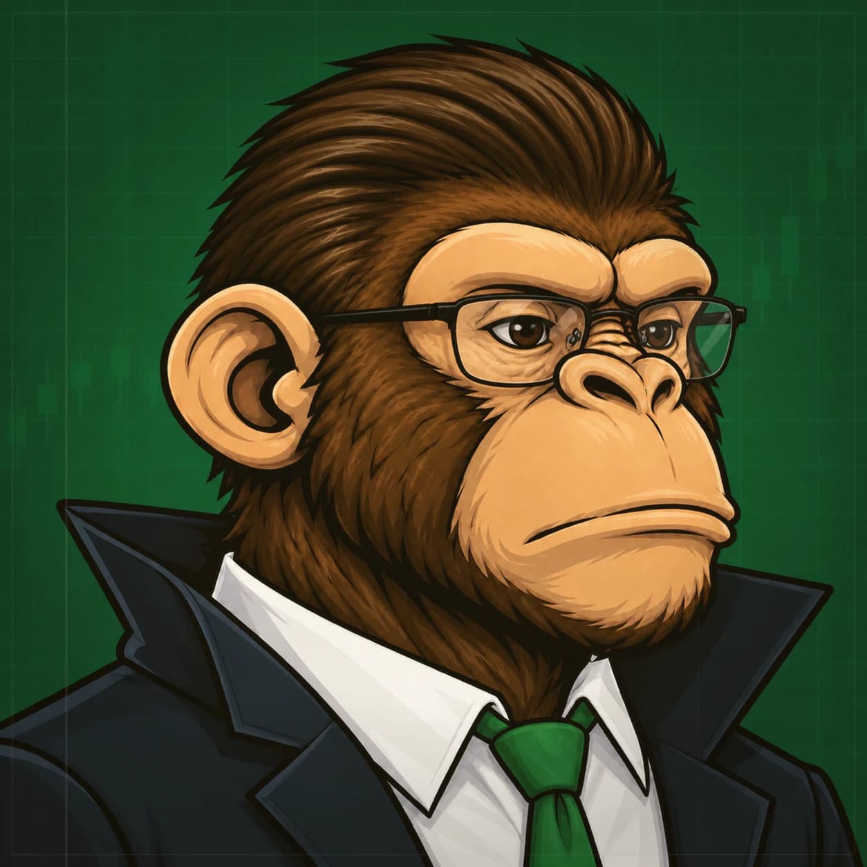 Wall Street Ape #1253