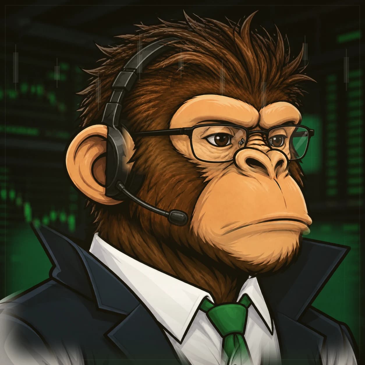 Wall Street Ape #1258