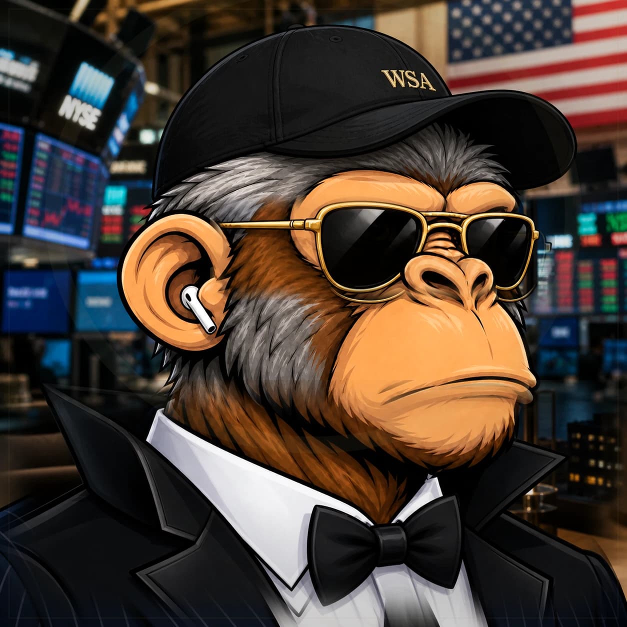 Wall Street Ape #1259