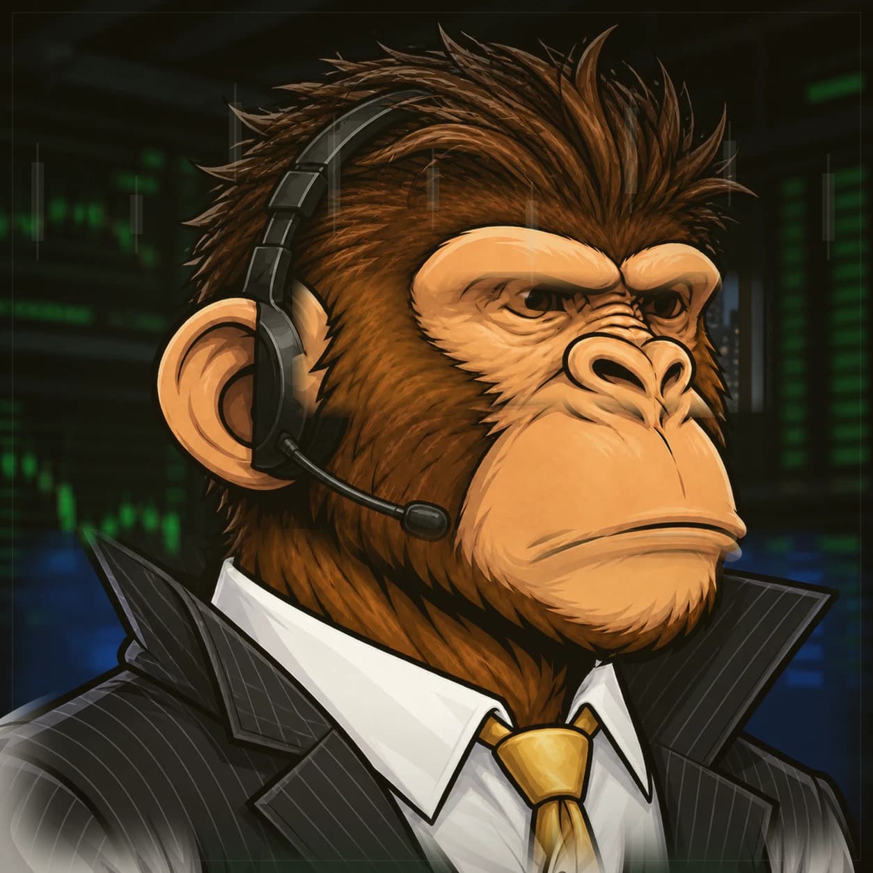 Wall Street Ape #1262
