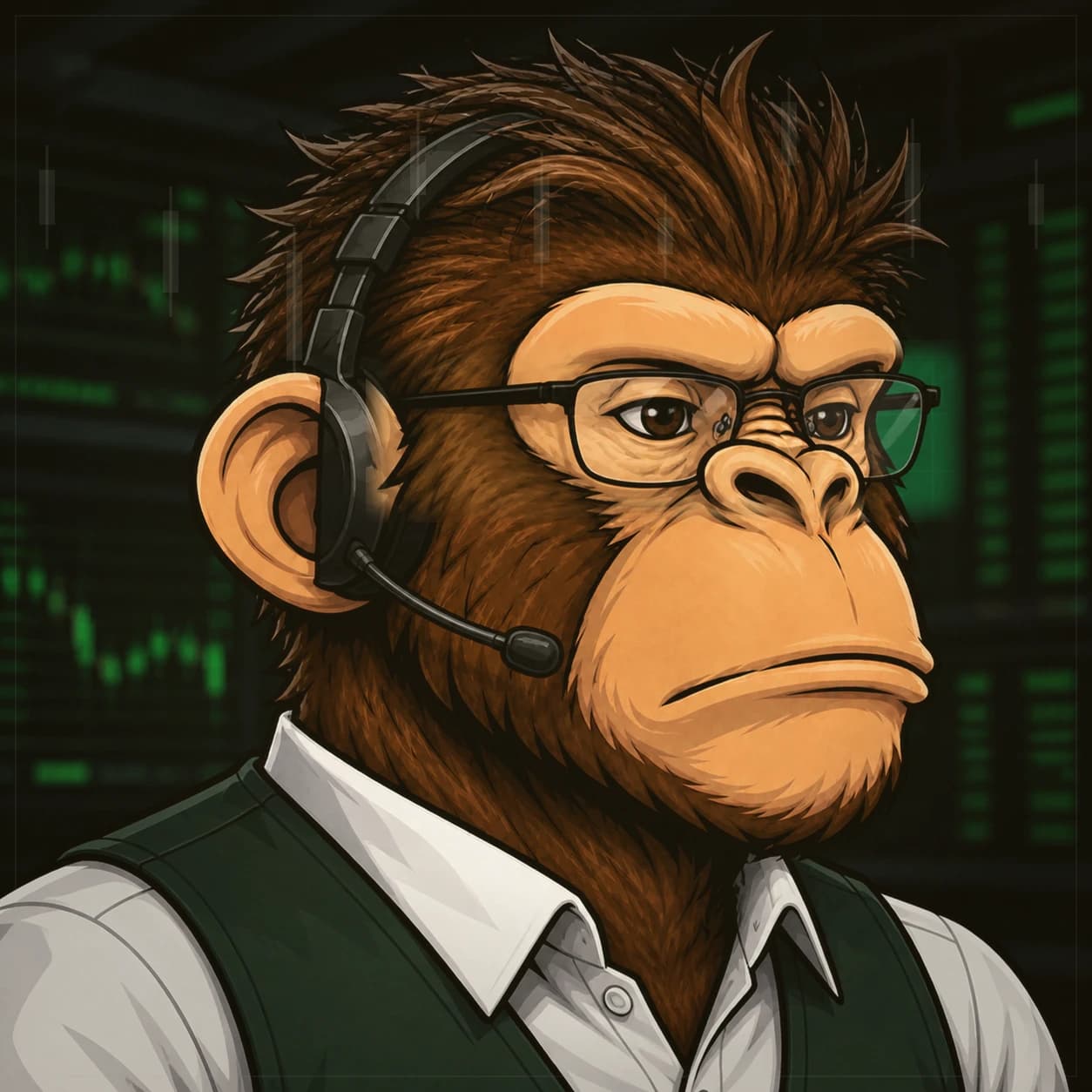 Wall Street Ape #1268