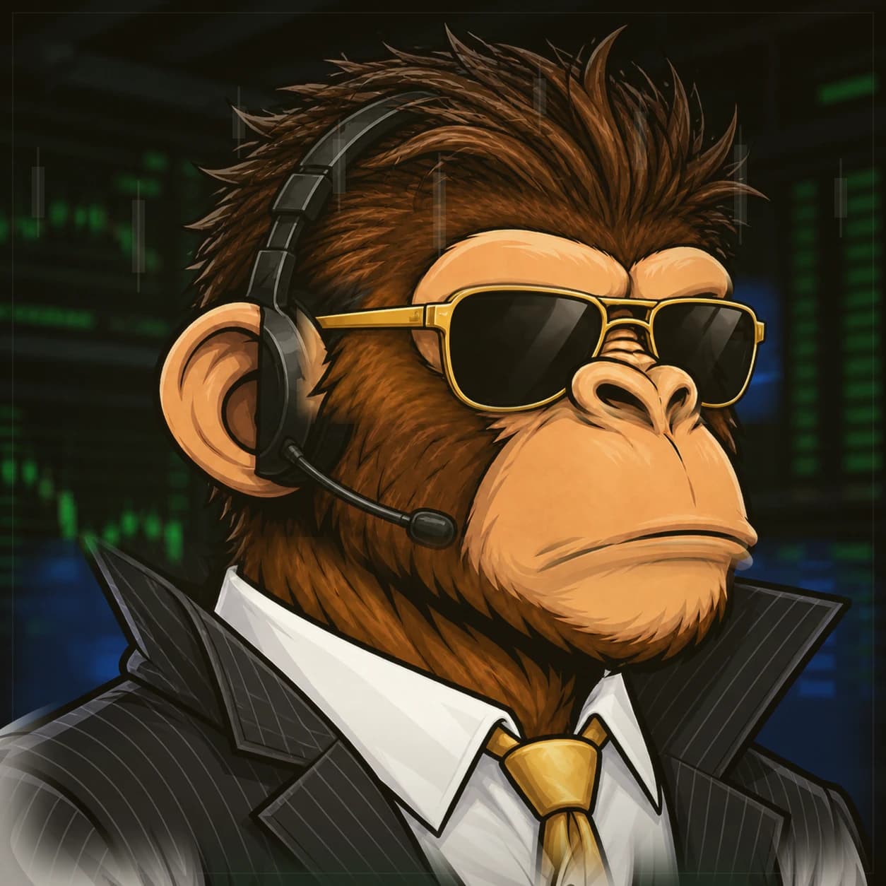 Wall Street Ape #1283