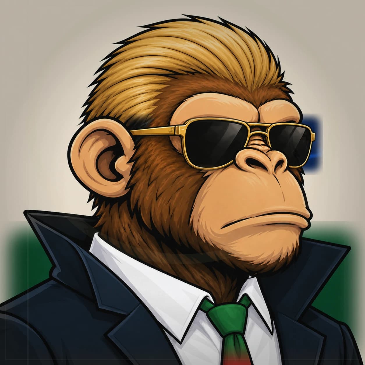 Wall Street Ape #0129
